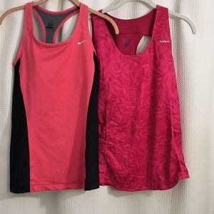💗Nike and Under Armour Athletic Tanks (2) Women's